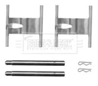 Borg & Beck BBK1327 Монтажний комплект гальмівних колодок Borg & Beck BBK1327 Монтажний комплект гальмівних колодок