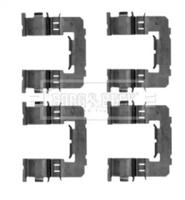 Borg & Beck BBK1389 Монтажний комплект гальмівних колодок Borg & Beck BBK1389 Монтажний комплект гальмівних колодок