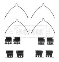 Borg & Beck BBK1425 Монтажний комплект гальмівних колодок Borg & Beck BBK1425 Монтажний комплект гальмівних колодок