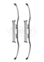 Borg & Beck BBK1463 Монтажний комплект гальмівних колодок