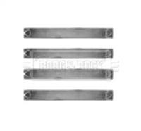 Borg & Beck BBK1480 Монтажний комплект гальмівних колодок