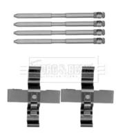 Borg & Beck BBK1501 Монтажний комплект гальмівних колодок Borg & Beck BBK1501 Монтажний комплект гальмівних колодок