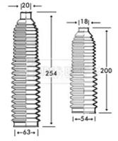 Borg & Beck BSG3220 Пыльник рулевой рейки Borg & Beck BSG3220 Пыльник рулевой рейки