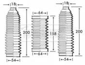 Borg & Beck BSG3221 Пыльник рулевой рейки