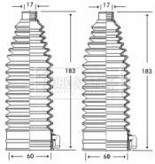 Borg & Beck BSG3247 Пильник рульової рейки