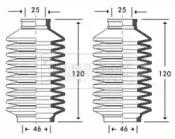 Borg & Beck BSG3261 Пыльник рулевой рейки Borg & Beck BSG3261 Пыльник рулевой рейки