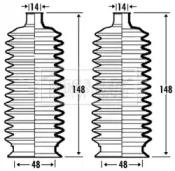 Borg & Beck BSG3373 Пильник рульової рейки