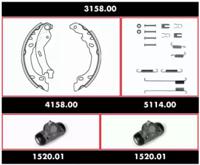 Roadhouse 3158.00 Комплект колодок циліндрів і пружин барабанного гальма