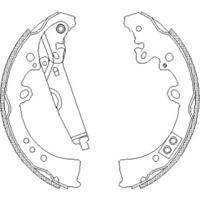 Roadhouse 4218.01 Колодки гальмівні