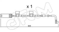 Cifam SU.222 Датчик зносу гальмівних колодок