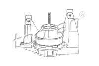 Topran 103 730 Опора двигуна, КПП Topran 103 730 Опора двигуна, КПП