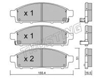 Trusting 807.0 Колодки гальмівні