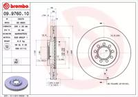 Brembo 09.9760.10 Brake disc