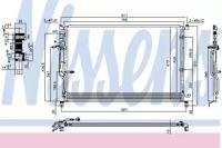 Nissens 940451 Випаровувач кондиціонера