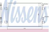 Nissens 94673 Випаровувач кондиціонера