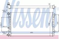 Nissens 65228 Радиатор охлаждения двигателя Nissens 65228 Радиатор охлаждения двигателя