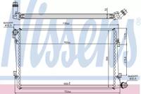 Nissens 65292 Радіатор охолодження двигуна Nissens 65292 Радіатор охолодження двигуна