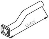 Dinex 28210 Exhaust pipe