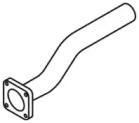Dinex 28212 Exhaust pipe