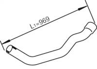 Dinex 28280 Exhaust pipe