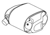 Dinex 28484 Глушник вихлопних газів кінцевий Dinex 28484 Глушник вихлопних газів кінцевий