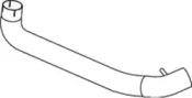 Dinex 28508 Exhaust pipe