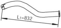 Dinex 28655 Випускна труба відпрацьованих газів