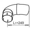 Dinex 28797 Exhaust pipe