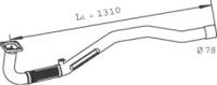 Dinex 29174 Exhaust pipe