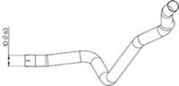 Dinex 29641 Випускна труба відпрацьованих газів Dinex 29641 Випускна труба відпрацьованих газів