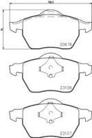 Mintex MDB2676 Brake pads
