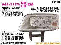 Depo 4411175RLDEM Фара основна Depo 4411175RLDEM Фара основна