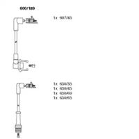 Bremi 600/189 Дроти високовольтні системи запалювання Bremi 600/189 Дроти високовольтні системи запалювання