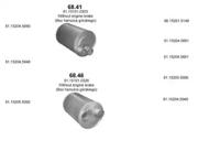 Polmostrow 05156 Schalldaempfer Polmostrow 05156 Schalldaempfer