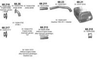 Polmostrow 06456 Выпускная труба отработанных газов Polmostrow 06456 Выпускная труба отработанных газов
