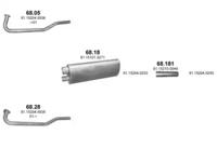Polmostrow 07188 Schalldaempfer Polmostrow 07188 Schalldaempfer
