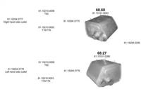 Polmostrow 07191 Глушник вихлопних газів кінцевий