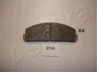 Ashika 50-03-314 Brake pads