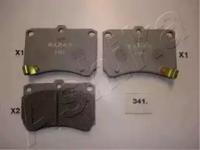 Ashika 50-03-341 Brake pads