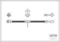 Corteco 19032230 Шланг тормозной