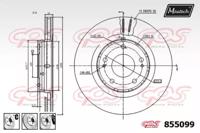 Maxtech 855099.6880 Диск тормозной Maxtech 855099.6880 Диск тормозной