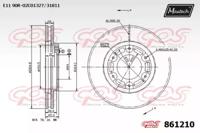 Maxtech 861210.0000 Диск гальмівний Maxtech 861210.0000 Диск гальмівний