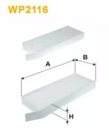 Wix Filters WP2116 Фільтр салону