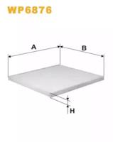 Wix Filters WP6876 Фільтр салону