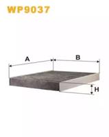 Wix Filters WP9037 Фільтр салону Wix Filters WP9037 Фільтр салону