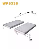 Wix Filters WP9336 Фільтр салона Wix Filters WP9336 Фільтр салона