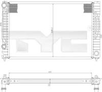 TYC 702-0010 Радіатор