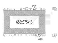 TYC 723-1002 Радіатор охолодження двигуна