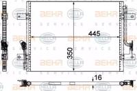 Hella 8FC 351 309-311 Випаровувач кондиціонера Hella 8FC 351 309-311 Випаровувач кондиціонера