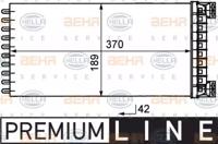 Hella 8FH 351 029-081 Радіатор обігрівача салону Hella 8FH 351 029-081 Радіатор обігрівача салону